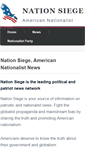 Mobile Screenshot of nationsiege.com